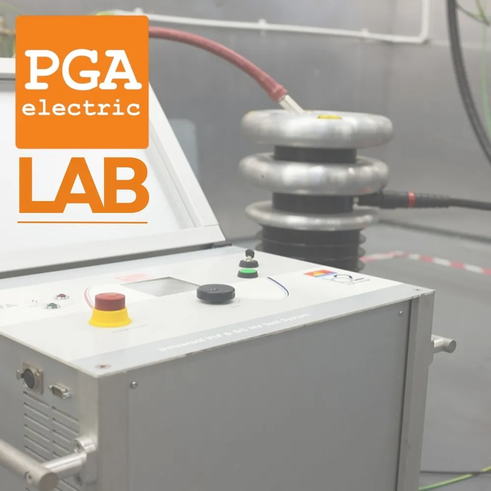 Echipament de testare de înaltă tensiune în laboratorul PGA